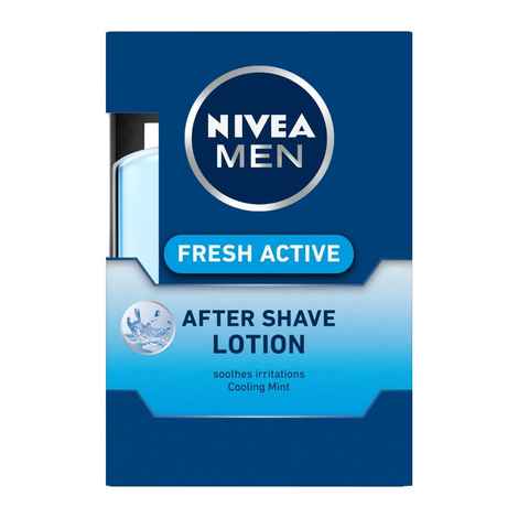 Buy NIVEA MEN Shaving Fresh Active After Shave Lotion 100ml - Purplle