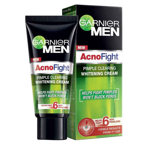 Buy Garnier Men Acno Fight Whiten Cream (20 g) - Purplle