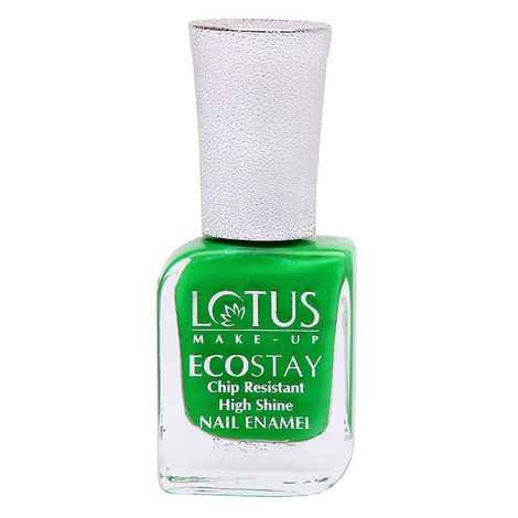Buy Lotus Herbals EcoStay Nail Enamels Mystic Green (10 ml) - Purplle