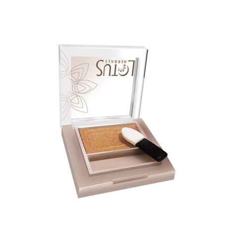 Buy Lotus Herbals Pure Radiance Eye Shadow Goldmine (1.6 g) - Purplle