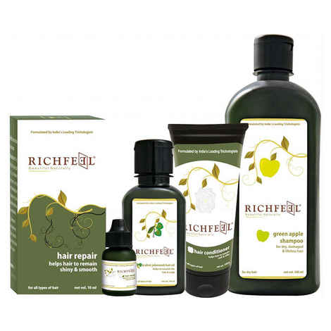 Buy Richfeel Combo Kit for Dry Hair - Purplle