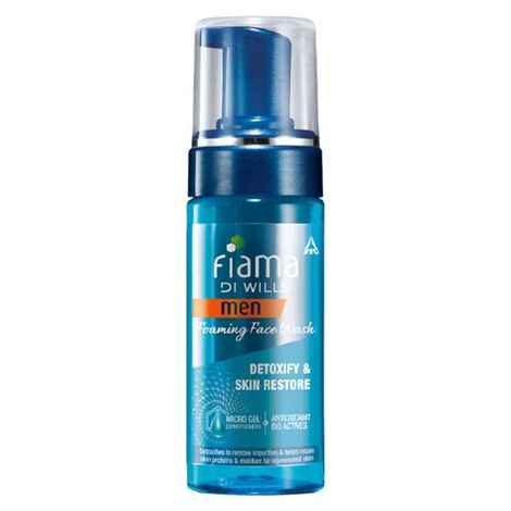 Buy Fiama Di Wills Men Detoxify and Skin Restore Foaming Face Wash (150 ml) - Purplle