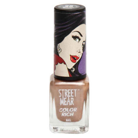 Buy Streetwear Color Rich Nail Enamel - Spill The Beans 25 (5 ml) - Purplle