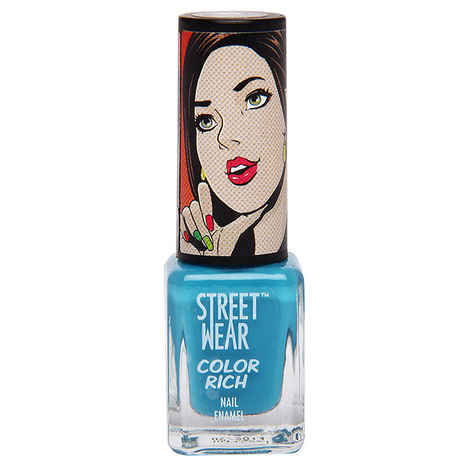 Buy Streetwear Color Rich Nail Enamel - Sapphire Sensation 30 (5 ml) - Purplle