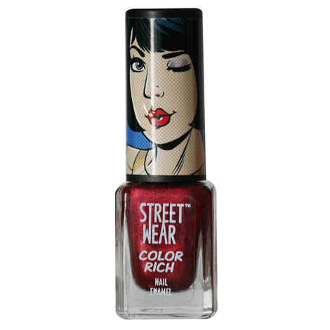 Buy Streetwear Color Rich Nail Enamel - Bedside Blush 3 (5 ml) - Purplle