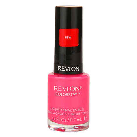 Buy Revlon ColorStay Long Wear Nail Enamel Passionate Pink 050 11.7 ml - Purplle