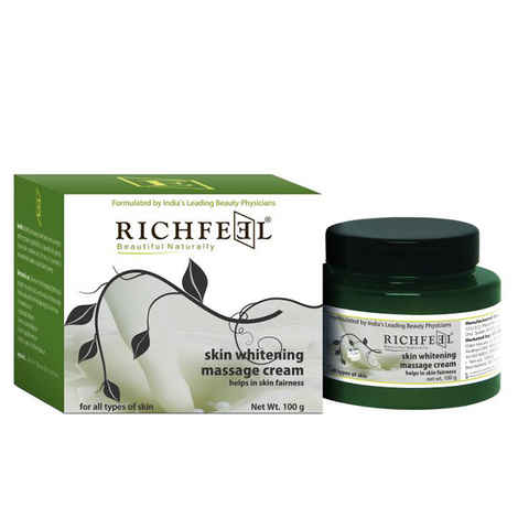 Buy Richfeel Skin Whitening Massage Cream (100 g) - Purplle