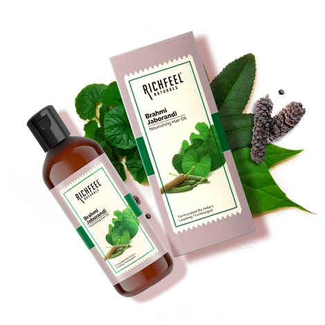 Buy Richfeel brahmi Jaborandi Hair Oil (80 ml) - Purplle