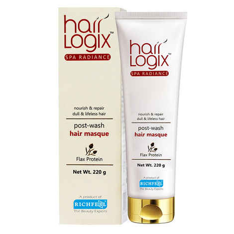 Buy Richfeel Hair Logix Spa Radiance Hair Masque (220 g) - Purplle