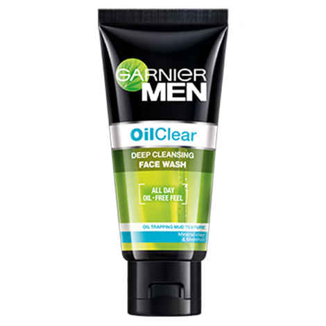 Buy Garnier Men Oil Clear Deep Cleansing Face Wash (50 g) - Purplle