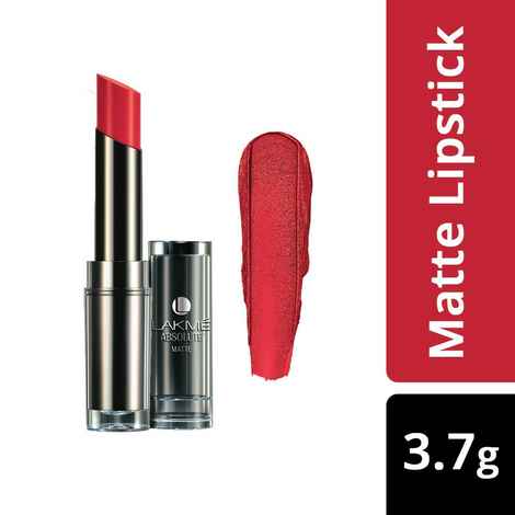 Buy Lakme Absolute Matte Lipstick - Red Flames (3.7 g) - Purplle