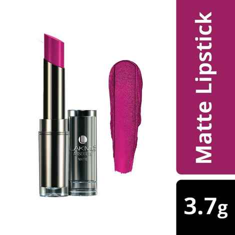 Buy Lakme Absolute Matte Lipstick Pink Glam (3.7 g) - Purplle