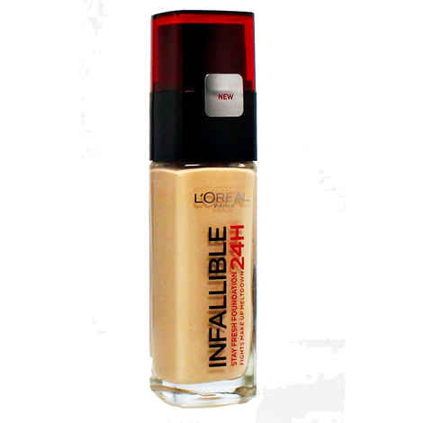 Buy L'Oreal Paris Infallible 24H Liquid Foundation 320 Toffee (30 ml) - Purplle