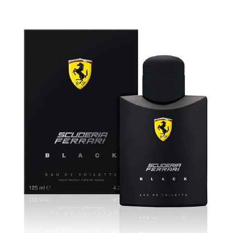 Buy Ferrari Scuderia Black EDT For Men (125 ml) - Purplle