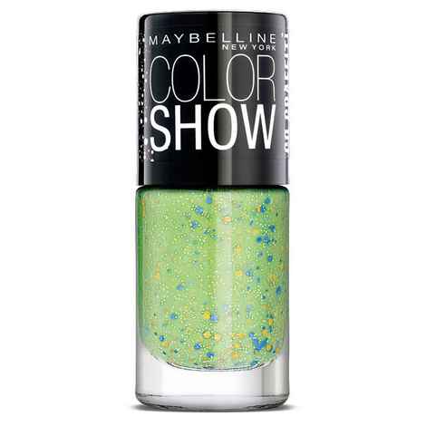 Buy Maybelline New York Color Show Go Graffit Green Graffiti Nail Polish 804 (6 ml) - Purplle