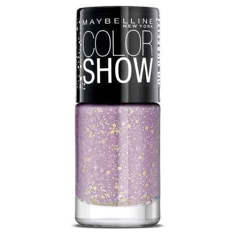 Buy Maybelline New York Color Show Go Graffit Lucky Lavender Nail Polish 805 (6 ml) - Purplle