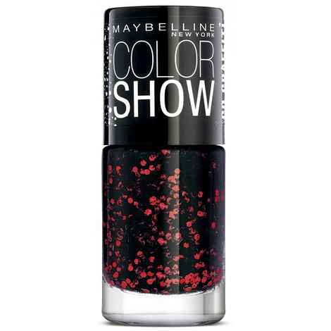 Buy Maybelline New York Color Show Go Graffit Red Splatter Nail Polish 808 (6 ml) - Purplle