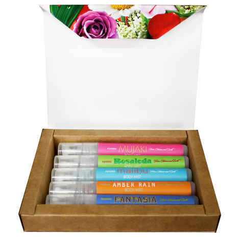 Buy Nyassa Set of 5 Body Mist Gift Set - Purplle