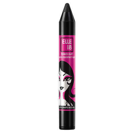 Elle 18 Water Resistant Black Out Kajal (2.2 g)