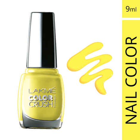 Buy Lakme True Wear Color Crush Nail Color Yellow 53 (9 ml) - Purplle