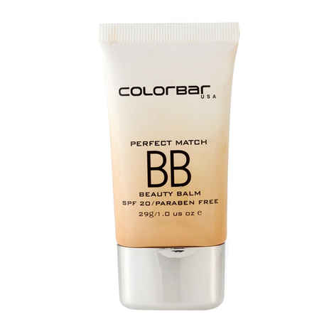 Buy Colorbar Perfect Match Beauty Balm SPF20 White Light (29 g) - Purplle