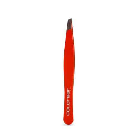 Buy Colorbar Wow Brows Slant Tip Tweezer - Purplle