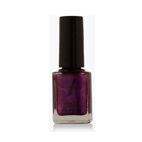 Buy Faces Canada Hi Shine Nail Enamel Fuchsia Purple (9 ml) - Purplle