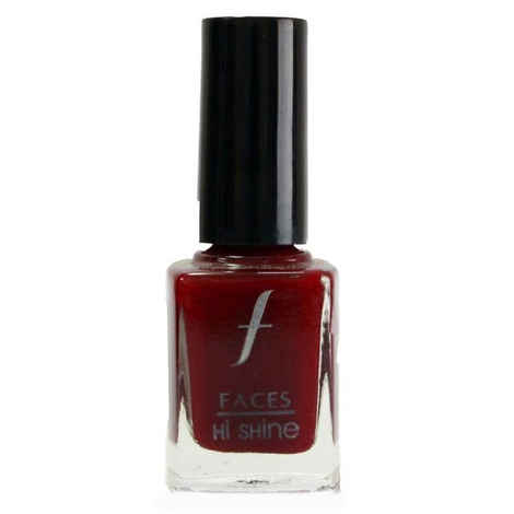 Buy Faces Canada Hi Shine Nail Enamel Plum Palooza 64 (9 ml) - Purplle