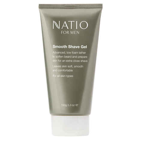 Buy Natio For Men Smooth Shave Gel (150 g) - Purplle