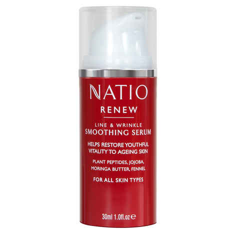 Buy Natio Renew Line & Wrinkle Smoothing Serum (30 ml) - Purplle