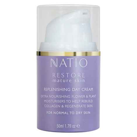 Buy Natio Restore Replenishing Day Cream (50 ml) - Purplle