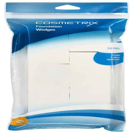Buy Cosmetrix 32pk Foundation Wedges - Purplle
