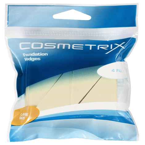 Buy Cosmetrix 4pk Foundation Wedges - Large - Purplle