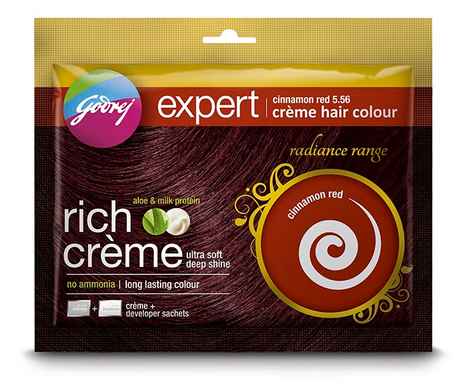 Buy Godrej Expert Rich Creme Hair Colour Cinnamon Red (5.56) - Purplle