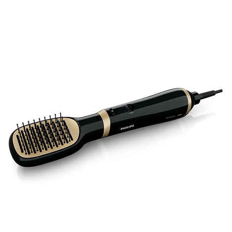 Buy Philips HP8659 Kerashine Essential Care Air Styler (Black/Golden) - Purplle