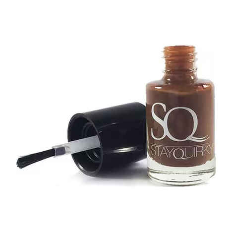 Buy Stay Quirky Nail Polish, Brown, The Archer 49 (6 ml) - Purplle