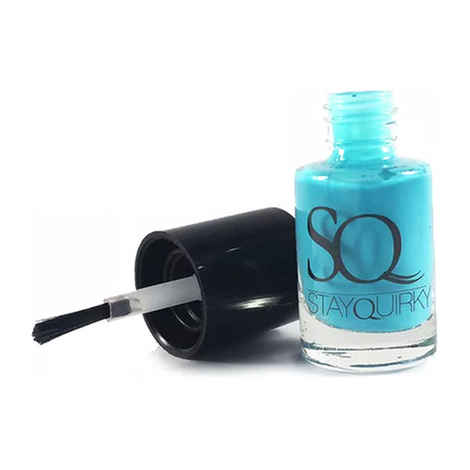 Buy Stay Quirky Nail Polish, Blue Sky Line 375 (6 ml) - Purplle