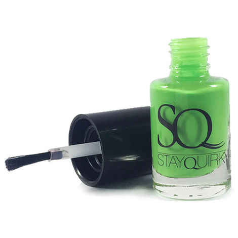 Buy Stay Quirky Nail Polish, Green Mod 395 (6 ml) - Purplle