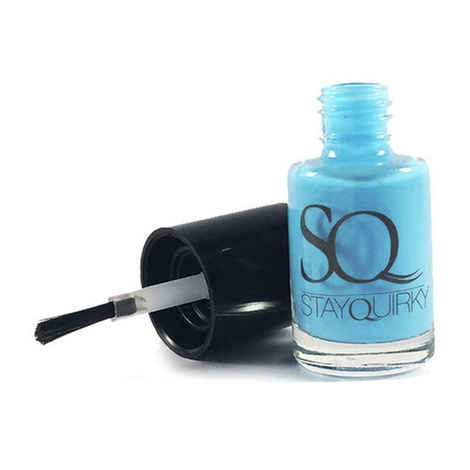Buy Stay Quirky Nail Polish, Blue - The Favourite One 513 (6 ml) - Purplle