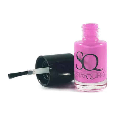 Buy Stay Quirky Nail Polish, Pink - Smashing Cracker 584 (6 ml) - Purplle
