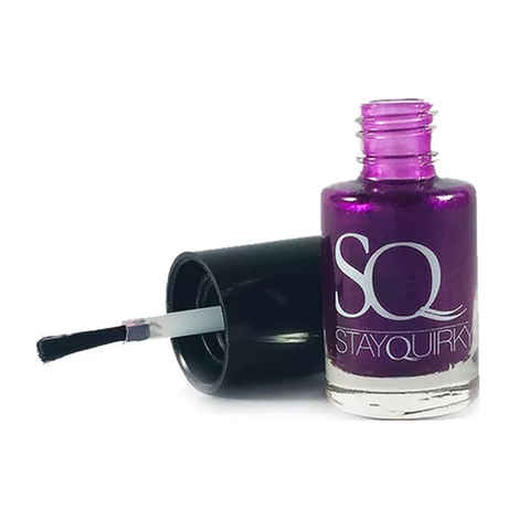 Buy Stay Quirky Nail Polish, Gel Finish, Mauve Attraction 46 - Purplle