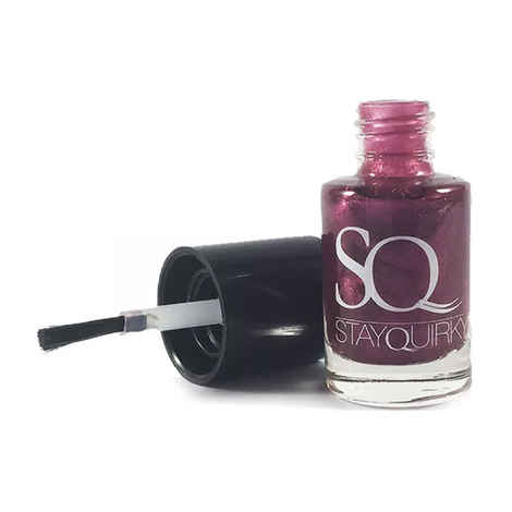 Buy Stay Quirky Nail Polish, Gel Finish, Mauve-er and Shaker 268 (6 ml) - Purplle