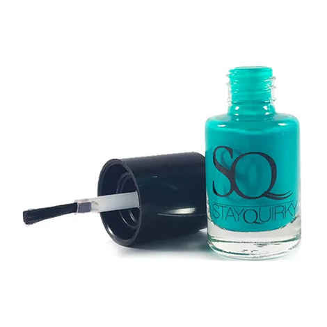 Buy Stay Quirky Nail Polish, Gel Finish, Bumble-Blue 452 (6 ml) - Purplle