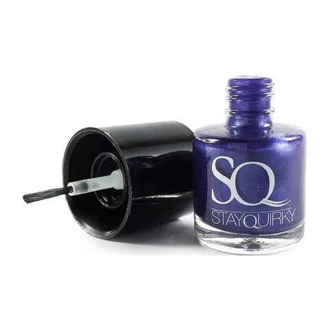 Buy Stay Quirky Nail Polish, Blue - Shellicious 987 (8 ml) - Purplle