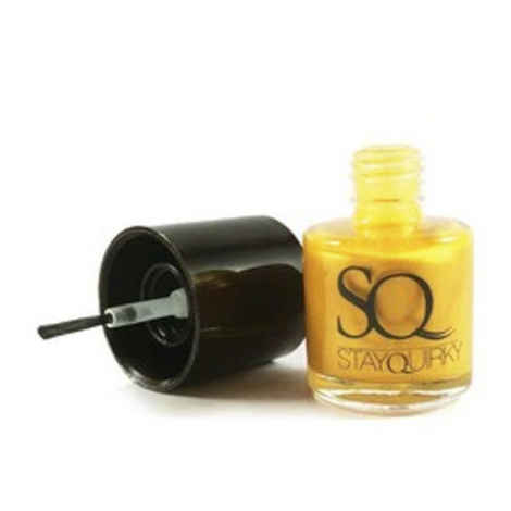 Buy Stay Quirky Nail Polish, Satin Effect, Sunny Side Up 736 - Purplle