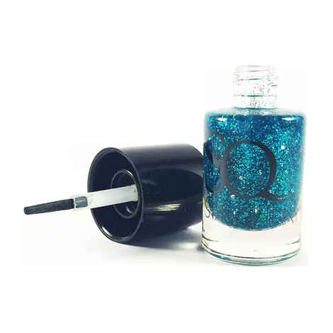 Buy Stay Quirky Nail Polish, Glitter, Blue - Pitter Patter 671 (10 ml) - Purplle
