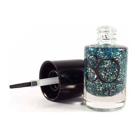 Buy Stay Quirky Nail Polish, Glitter, Blue - Game On 692 - Purplle