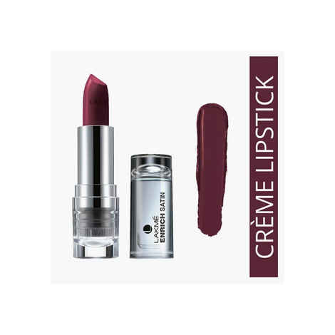 Buy Lakme Enrich Satin Lip Color Shade P128 (4.3 g) - Purplle