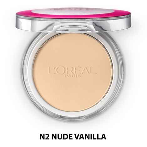 Buy L'Oreal Paris Mat Magique All-In-One Pressed Powder Nude Vanilla N2 - Purplle