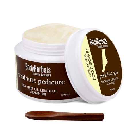 Buy BodyHerbals Ancient Ayurveda Foot Scrub (100 g) - Purplle